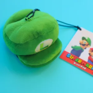 Mario Cart Mocchi Ball Chain Mascot Luigi's Hat (Takara Tomy A.R.T.S)