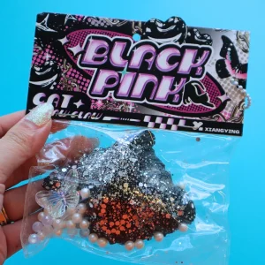 Taba Squishy Croissant (BLACK PINK)