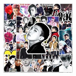 Sticker Flakes Korean Boy Group Bigbang